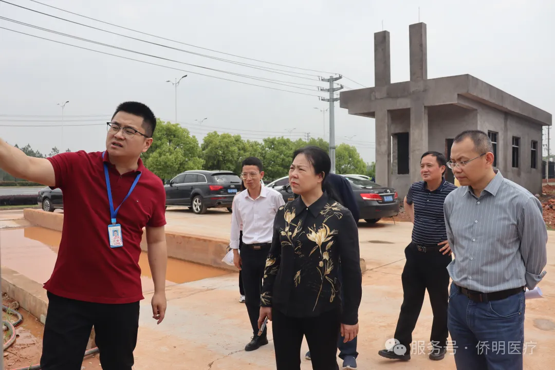 助推医药企业高质量发展︱宜春市人民政府副市长兰亚青一行莅临侨明医疗实地调研